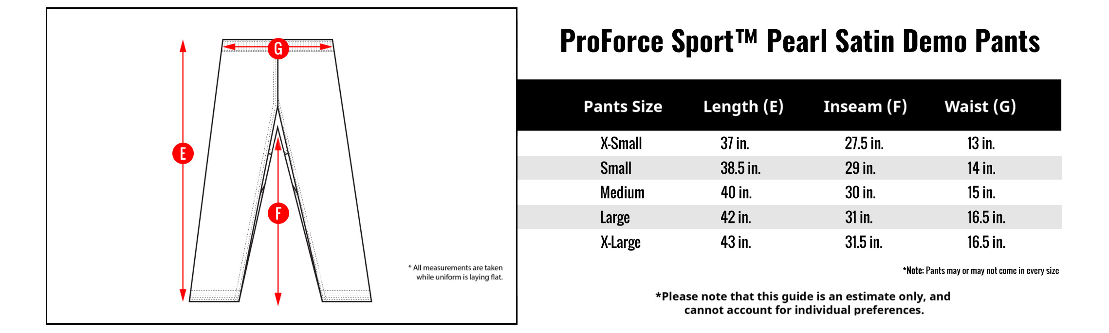 Size Chart Image