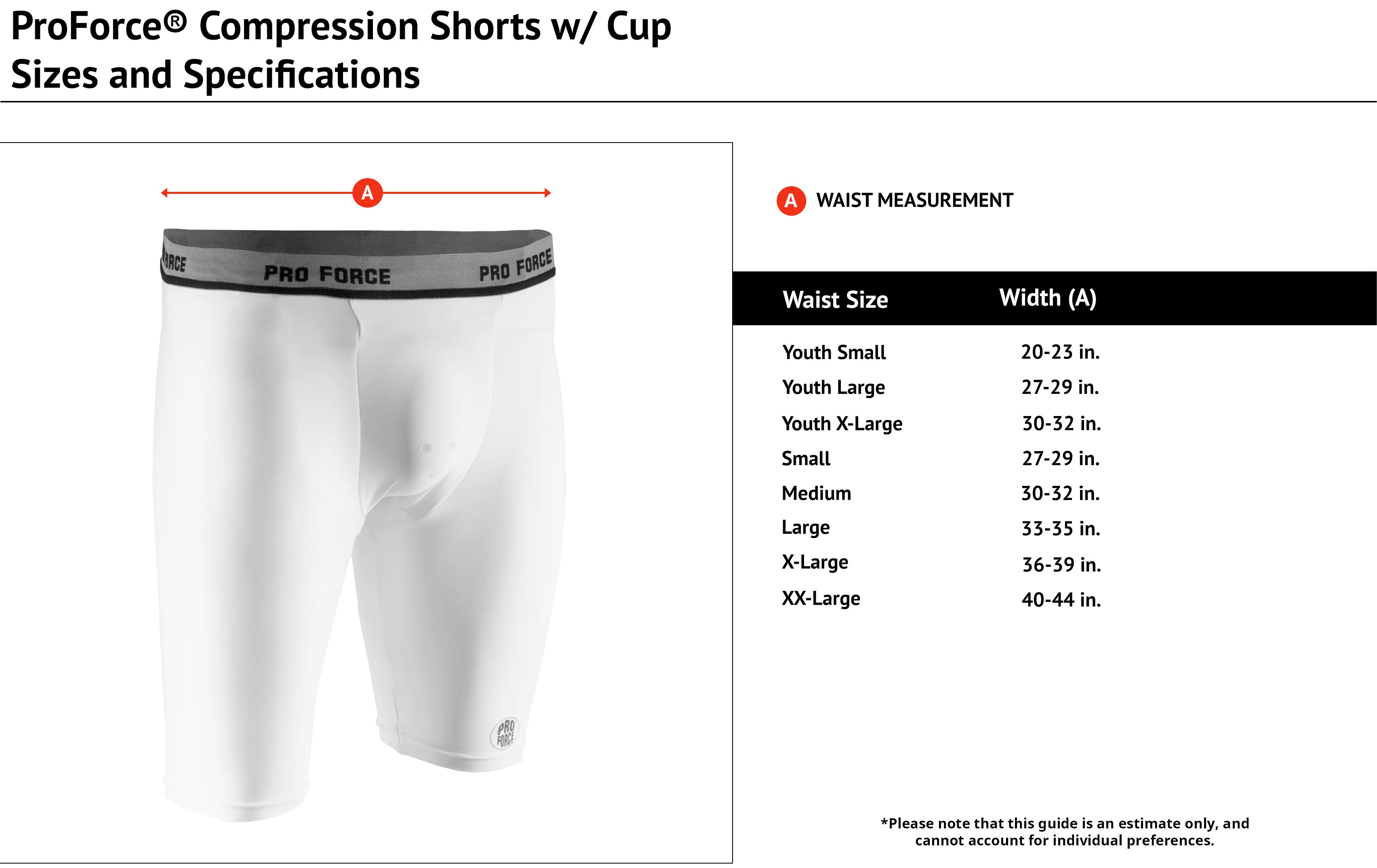 ProForce® Compression Shorts w/ Cup